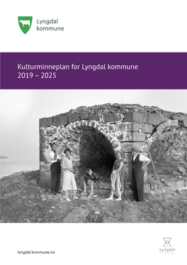 Kulturminneplan Lyngdal Kommune 2019.Pdf