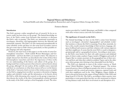 Regional History and Ethnohistory Gerhard Rohlfs and Other Germanophone Researchers and a Forgotten Ethnic Group, the Dobʿa