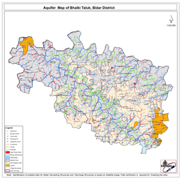 Aquifer Map of Bhalki Taluk, Bidar District