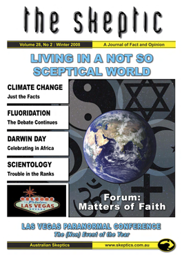 The Skeptic Volume 28 Number 2