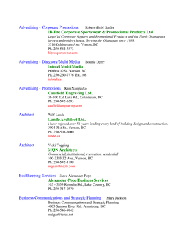 Business Directory