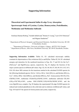 Calculated Microscopic Stability Constants for Deprotonation of the Zwitterions H2cys and H2pen