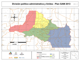 División Político Administrativa Y Limites De La