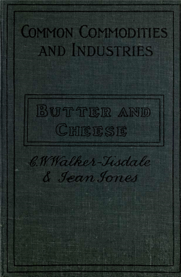 Butter and Cheese 1920.Pdf