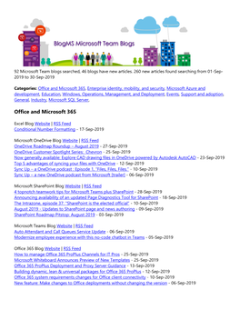 Office and Microsoft