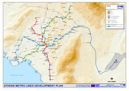 Athens Metro Lines Development Plan and the European Union Infrastructures & Transport