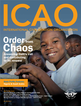 Order from Chaos Answering Haiti’S Call and Contributing to Its Renewal