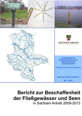 Gewässerbericht 2009-​2013
