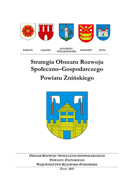 Strategia Obszaru Rozwoju Społeczno–Gospodarczego Powiatu Żnińskiego