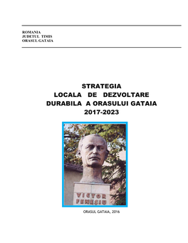 Strategia Locala De Dezvoltare Durabila a Orasului Gataia 2017-2023