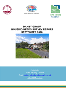 Danby Group Housing Needs Survey Report September 2018