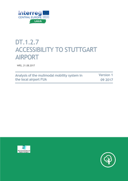 Dt.1.2.7 Accessibility to Stuttgart Airport