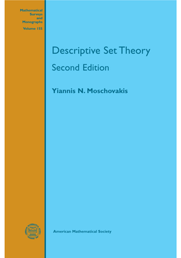 Descriptive Set Theory Second Edition