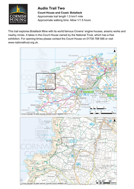 Botallack Audio Trail Information Sheet