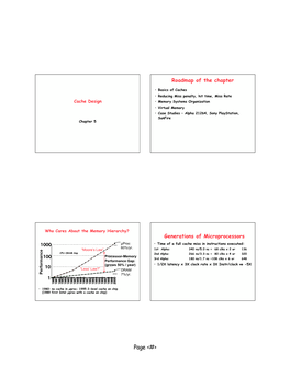 Memory System Design