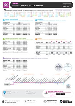 HORAIRES 62.Pdf