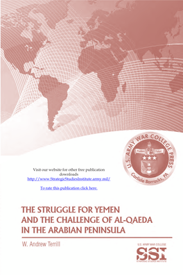 The Struggle for Yemen and the Challenge of Al-Qaeda in the Arabian Peninsula