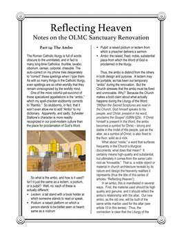 Reflecting Heaven 14 Ambo.Pdf