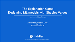 Shapley Values