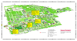 1 2 3 4 5 7 6 8 B C D 1 2 3 4 5 7 6 8 a B C D a Bloomington Campus Map Biddle Hotel (In Memorial Union) Nick's Is a Block Off Ca