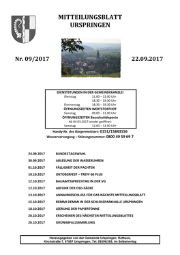 Nr. 09 2017 Vom 22.09.2017.Pdf