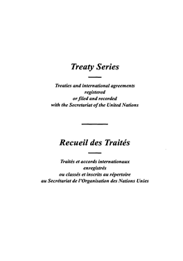 Treaty Series