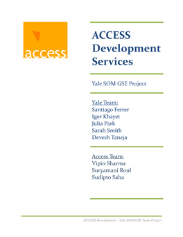 ACCESS Development Services