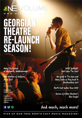 Georgian Theatre Re-Launch Season!