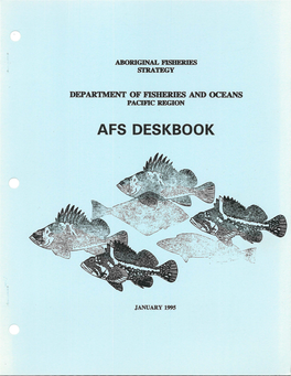 Afs Deskbook