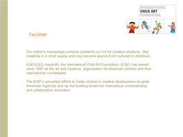 The ICAF Fact Sheet