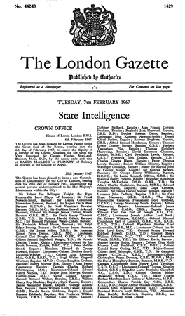 The London Gazette