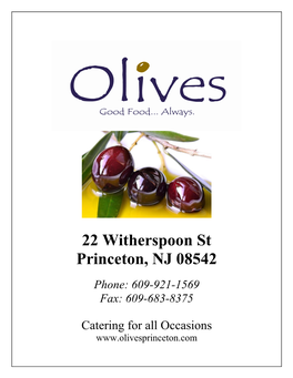 22 Witherspoon St Princeton, NJ 08542