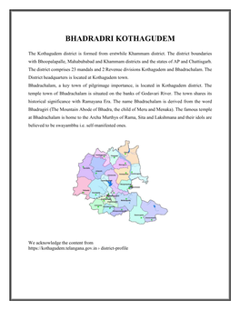 Bhadradri Kothagudem