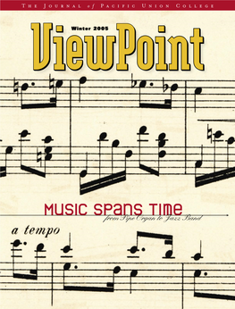 Music Spans Time from Pipe Organ to Jazz Band Editorial Viewpoint Viewpoint