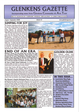 GLENKENS GAZETTE Incorporating News from Glenkens Community at Arts Trust