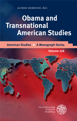 Obama and Transnational American Studies