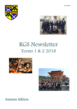 RGS Newsletter Terms 1 & 2 2018