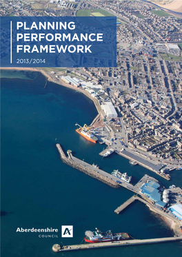 Planning Performance Framework 2013/2014 2