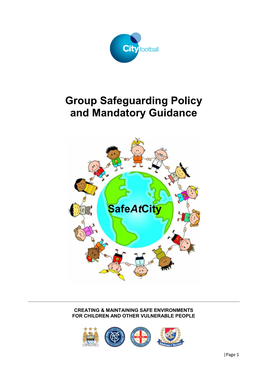 Group Safeguarding Policy and Mandatory Guidance