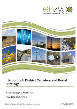 Harborough District Cemetery and Burial Strategy