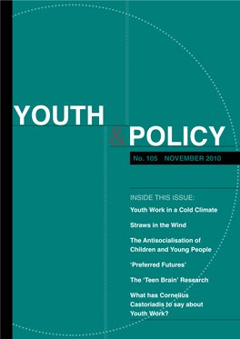 Youth &Policy