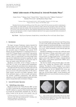 Initial Achievements of Hayabusa2 in Asteroid Proximity Phase*