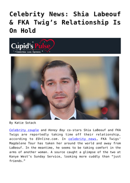 Shia Labeouf &