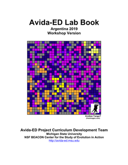 Avida-ED Lab Book Argentina 2019 Workshop Version