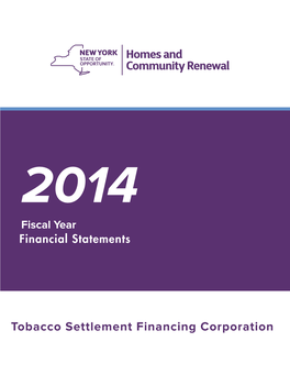 Tobacco Settlement Financing Corporation