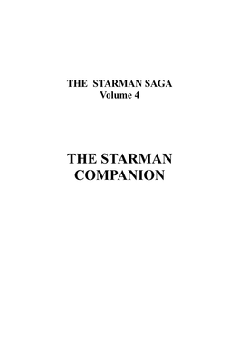 The Starman Companion