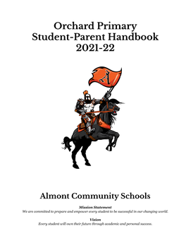 Orchard Primary Student-Parent Handbook 2021-22