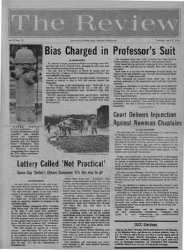 Bias Charged in Professor's Suit