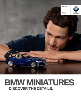 Bmw Miniatures Discover the Details