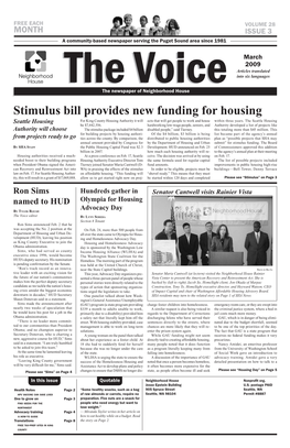 Stimulus Bill Provides New Funding for Housing